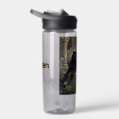 Black Panther under the Full Moon Personalized ウォーターボトル (右面)