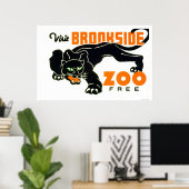 Black Panther Zoo 1937 WPA ポスター (ホームオフィス)