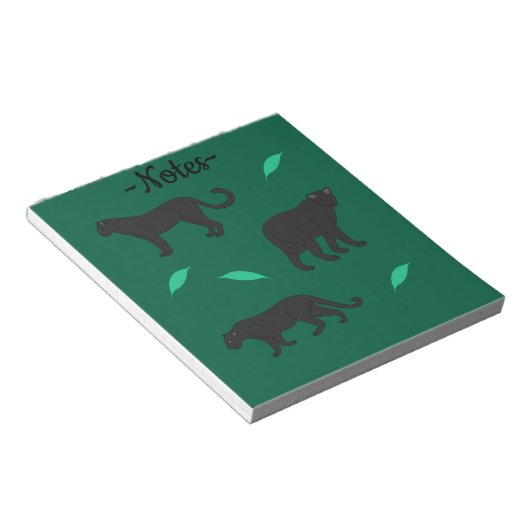 Black Panthers ノートパッド (アングル)