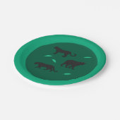 Black Panthers ペーパープレート (アングル)