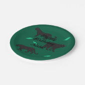 Black Panthers ペーパープレート (アングル)