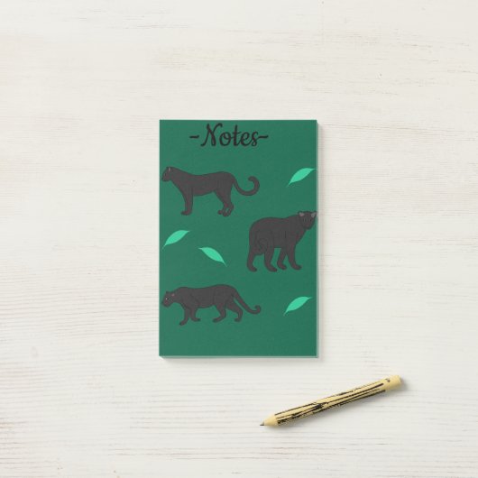 Black Panthers ポストイット (デスク上)