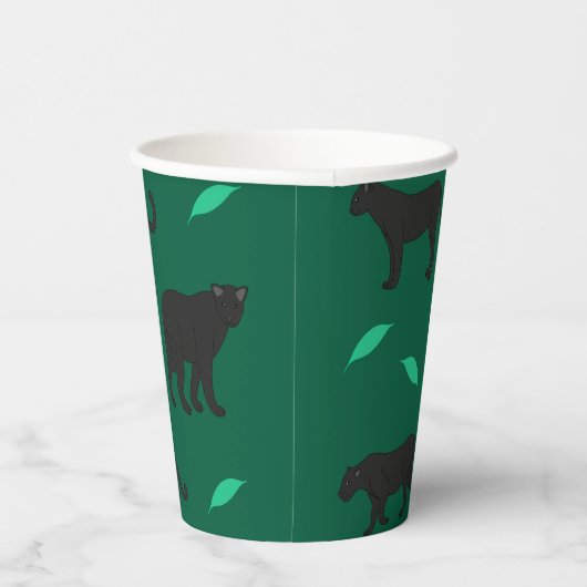 Black Panthers 紙コップ (右)