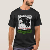 Black Panthers 761st Tank Battalion WW2 Tank Squad Tシャツ (正面)