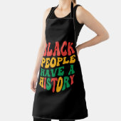 black_people_have_a_history_01 エプロン (インサイチュ)