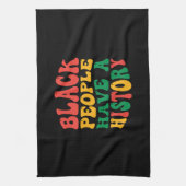 black_people_have_a_history_01 キッチンタオル (縦)