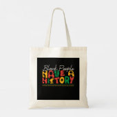 black_people_have_a_history_02 トートバッグ (裏面)