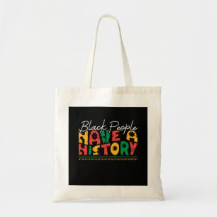 black_people_have_a_history_02 トートバッグ
