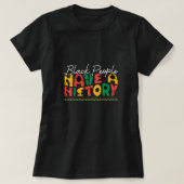 black_people_have_a_history_02 tシャツ (デザイン正面)