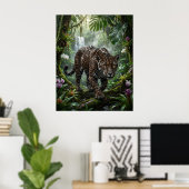 Black Pepper Jaguar ポスター (ホームオフィス)