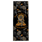 🖤 Black Pharaoh Mummy Gift Bag 🎃👑 ワインギフトバッグ (裏面)