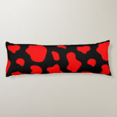 Black Pillow with Red Spots. ボディピロー (裏面)