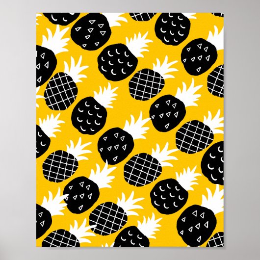 Black pineapples ポスター (正面)