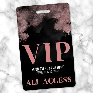 Black Pink イベント VIP バッジ