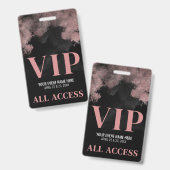 Black Pink イベント VIP バッジ (正面&裏面)