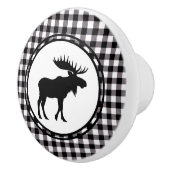 Black Plaid セラミックノブ (右)