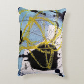 Black Point, Abstract Art アクセントクッション (裏面(縦))