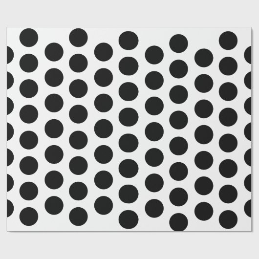 black point regular ラッピングペーパー (フラット)