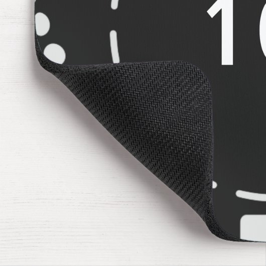 Black Poker Chip マウスパッド (コーナー)