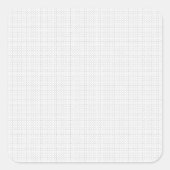 Black Polka Dot Seamless Pattern | Tiny Dots スクエアシール (正面)