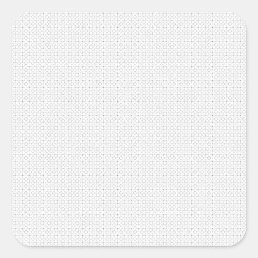 Black Polka Dot Seamless Pattern | Tiny Dots スクエアシール (正面)