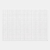 Black Polka Dot Seamless Pattern | Tiny Dots ラッピングペーパーシート (正面)