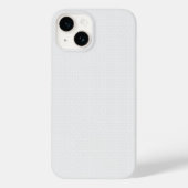 Black Polka Dot Seamless Pattern | Tiny Dots Case-Mate iPhoneケース (裏面)