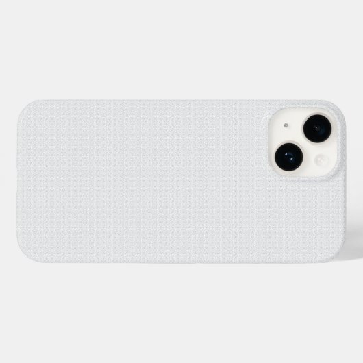 Black Polka Dot Seamless Pattern | Tiny Dots Case-Mate iPhoneケース (裏面 (横))