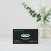 Black Pool Services Professional 名刺 (スタンド正面)