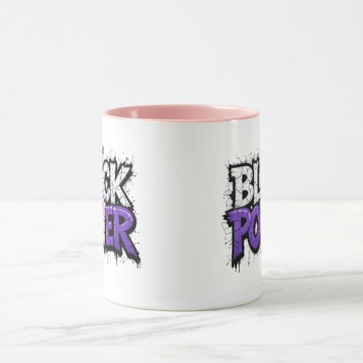 black power_black履歴月 マグカップ (中央)