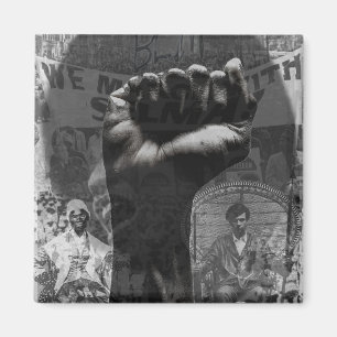 Black Power Montage マグネット