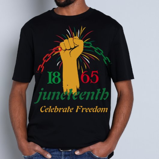 Black Pride freedom Juneteenth  Tシャツ
