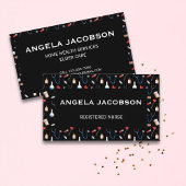 Black Professional Medical Registered Nurse 名刺