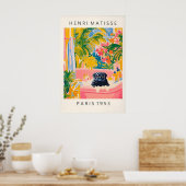 Black Pug in Bathtub Art Print Funny Dog Bathroom ポスター (キッチン)