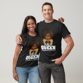 Black Queen For Proud African American Black Histo Tシャツ (ユニセックス)