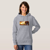 BLACK QUEEN IN THE AFRICAN PLAIN パーカ (正面フル)