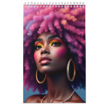 Black queen pastel rainbow melanin sista