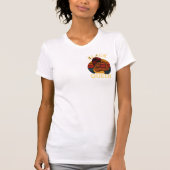 Black queen regal roots tシャツ (正面)