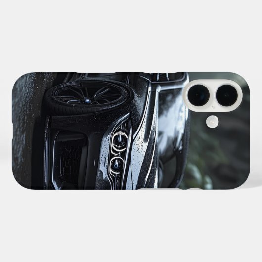 Black Rain // Halo Edition Case-Mate iPhoneケース (裏面 (横))