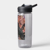 Black Raven and Gnarly Japanese Maple ウォーターボトル (左面)