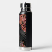 Black Raven and Gnarly Japanese Maple ウォーターボトル (左面)