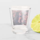 Black Raven and Gnarly Japanese Maple ショットグラス (裏面)