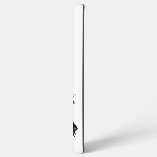 Black Raven Pair Filigree Design Samsung Galaxyケース (裏面横)