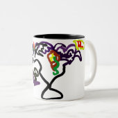 Black Ravens party ツートーンマグカップ (正面右)