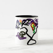 Black Ravens party ツートーンマグカップ (中央)