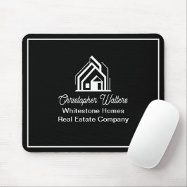 Black Real Estate Company Personalized Realtor マウスパッド