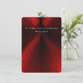 Black red  招待状 (スタンド正面)