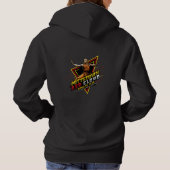 Black Red Cloud Kung Fu Club Hoodie パーカ (裏面)