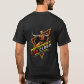 Black Red Cloud Kung Fu Club T-Shirt Tシャツ (裏面)