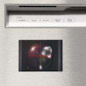 Black Red Crosshair Magnet マグネット (インサイチュ (食洗機))